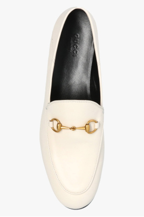 Gucci white flat shoes deals